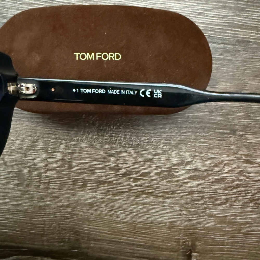 Tom Ford Dark Cat-Eye Sunglasses - Picture 4 of 5